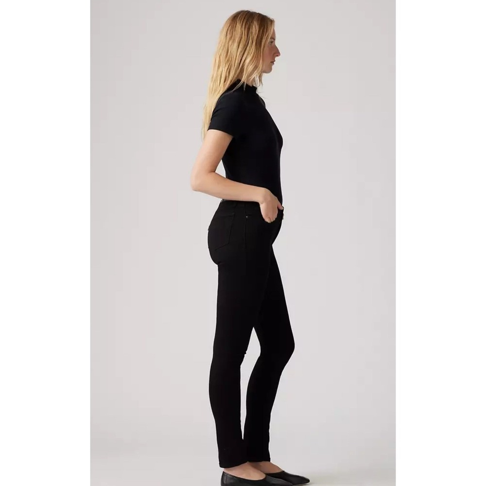 Levi's 311 Shaping Skinny Jeans Black Stellar Stretch 32x28 Style 196260000 New - Picture 8 of 10
